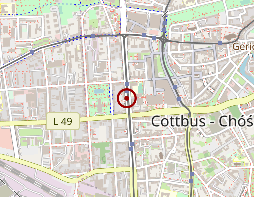 Karte: Ambulanter PalliativDienst Stadt Hospiz Cottbus