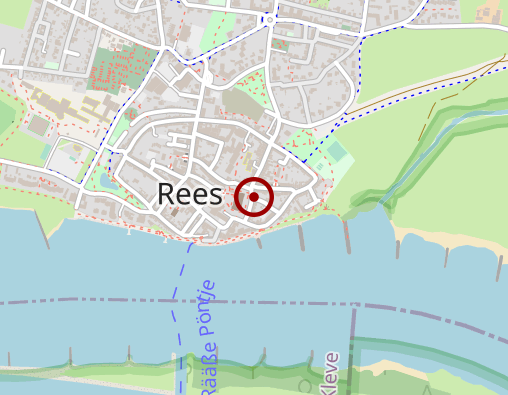 Karte: Caritas Pflege & Gesundheit - Mobile Pflege Rees