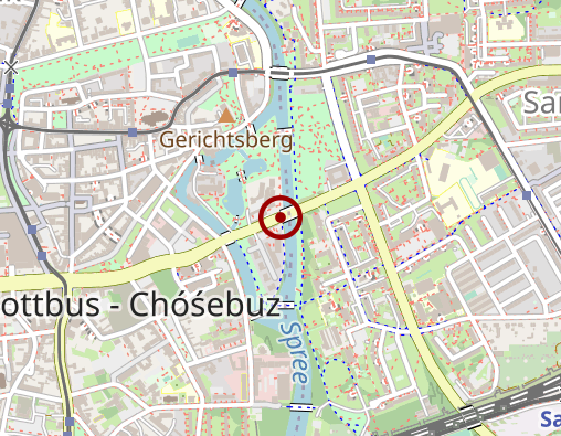 Karte: Pflegezentrum "Am Blechenpark"