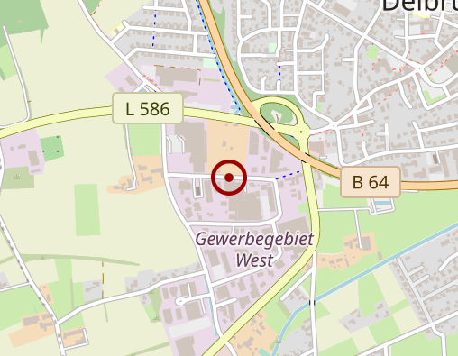 Karte: Handelsagentur Klocke