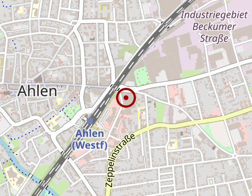 Karte: Ahlener Schlüsseldienst