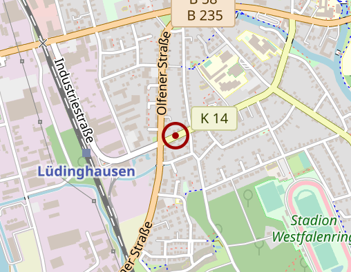 Karte: Familienunterstützender Dienst und Freizeitassistenz für Erwachsene Menschen mit Behinderung; Beratugsstelle für Menschen mit Behinderung und ihre Angehörigen