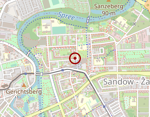 Karte: Flamingo-Apotheke Sandow