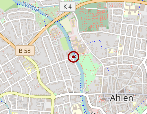Karte: St. Franziskus-Hospital Ahlen