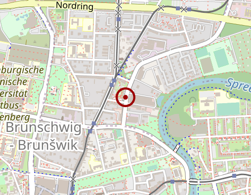 Karte: Medicus Cottbus GmbH Seniorenpflege & Betreuung