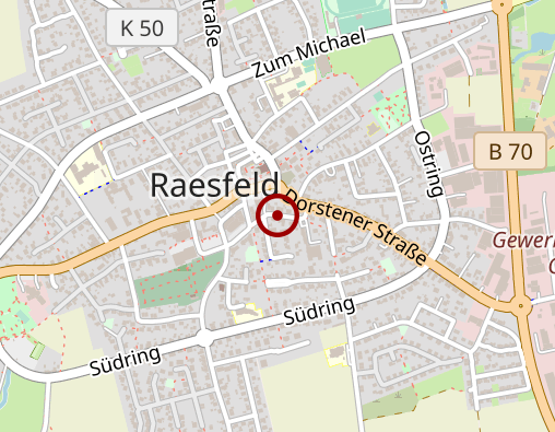 Karte: Caritas Pflege & Gesundheit Mobile Pflege Raesfeld