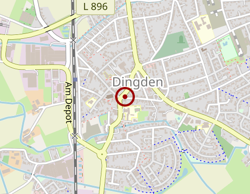 Karte: Sozialstation Hamminkeln