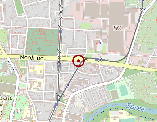 Karte: Spree - Taxi, Inh.Olaf Berton