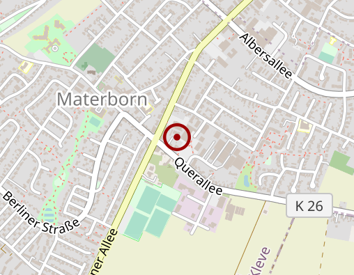 Karte: LVR-HPH-Netz Niederrhein Behindertenförderung