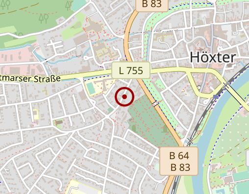 Karte: Arbeiterwohlfahrt Kreisverband Höxter e.V.