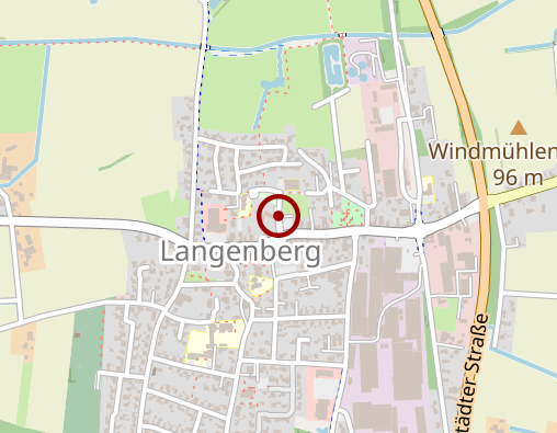 Karte: Caritas Tagespflege Langenberg