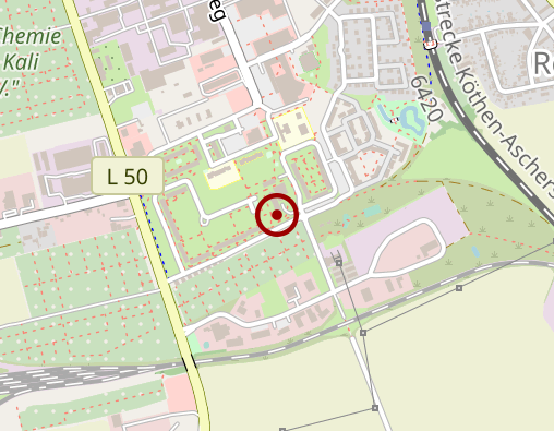 Karte: AWO Seniorenzentrum Zepziger Weg gGmbH