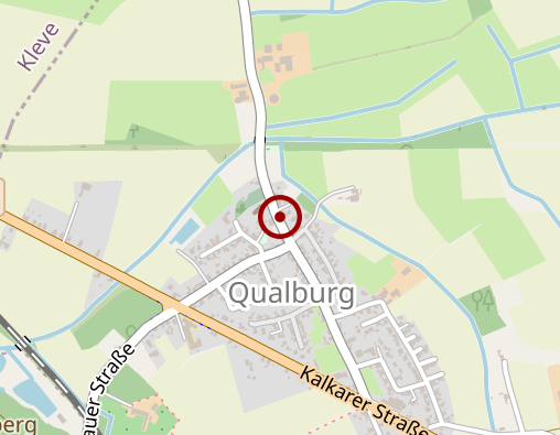 Karte: Krankengymnastik Alderden-Schut-NL Reha Sport Kleve Krankengymnastik