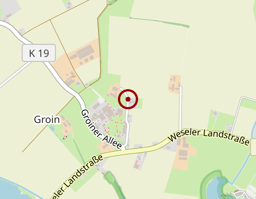 Karte: Wohnverbund Rees-Groin- Betreutes Wohnen