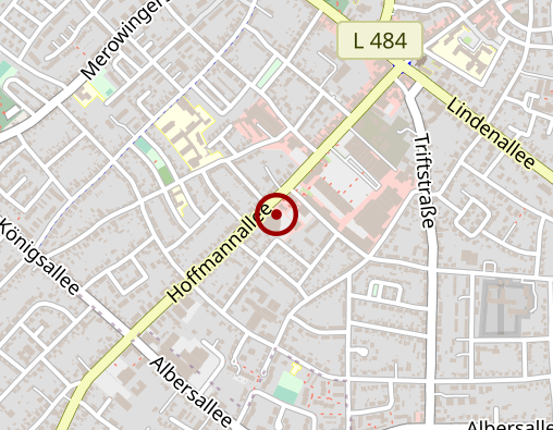 Karte: AOK Rheinland/Hamburg Regionaldirektion Kreis Kleve - Kreis Wesel