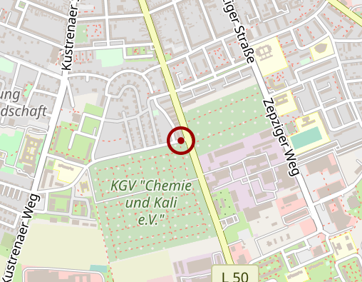 Karte: DRK Salzlandkreis gemeinnützige Service GmbH Sozialstation Bernburg