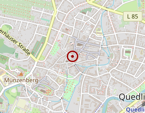 Karte: Scherlamed Sonnen-Apotheke am Markt