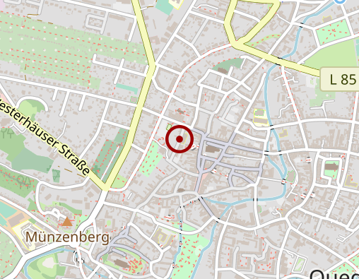 Karte: Lebenshilfe Harzkreis-Quedlinburg gemeinnützige Gesellschaft mbH ambulanter Pflegedienst INDOMO