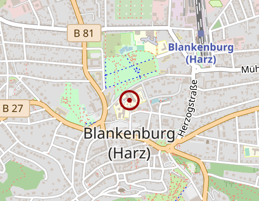 Karte: Harzklinikum Dorothea Christiane Erxleben GmbH, Standort Blankenburg