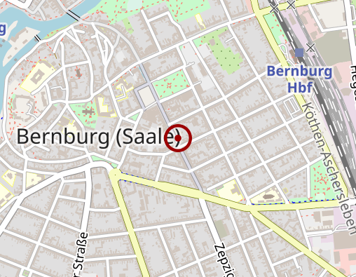 Karte: Blaue Apotheke