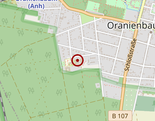 Karte: Paul Gerhardt Diakonie Krankenhaus und Pflege GmbH Seniorenstift Katharina