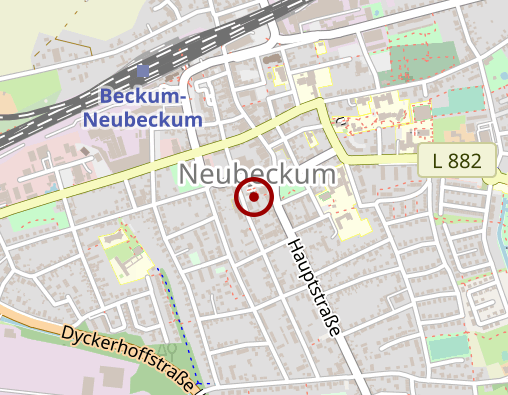 Karte: Deutsches Rotes Kreuz Kreisverband Warendorf-Beckum e.V.