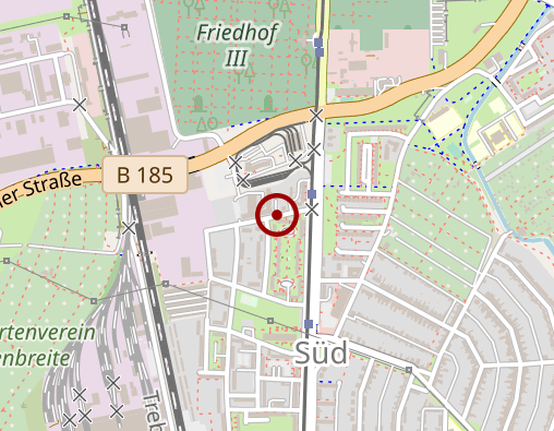 Karte: Berufsfeuerwehr Notruf Ärztlicher Bereitschaftsdienst