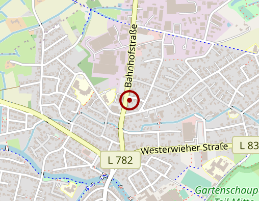 Karte: Wielands Rücken-Aktiv-Zentrum