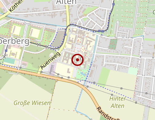 Karte: Städtisches Klinikum Dessau