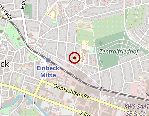 Karte: Ergotherapiepraxis des PTZ gGmbH