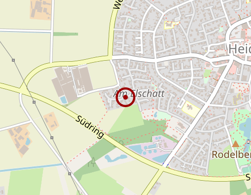 Karte: Häuslicher Krankenpflegedienst Meis