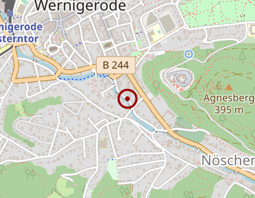 Karte: open door - christliche Lebenshilfe Wernigerode e.V.