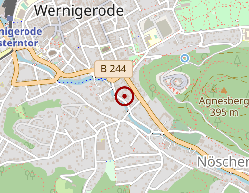 Karte: open door - christliche Lebenshilfe Wernigerode e.V.