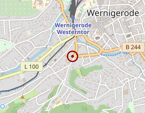 Karte: Gemeinnützige Gesellschaft für Sozialeinrichtungen Wernigerode mbH