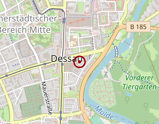 Karte: Diakonisches Werk im Kirchenkreis Dessau e.V. - Diakonie-Sozialstation