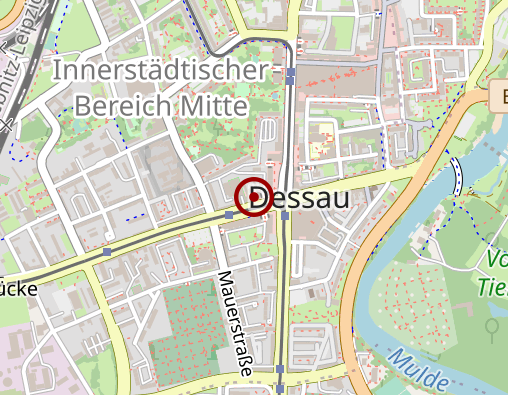 Karte: Pflege mit Herz Dessau GmbH