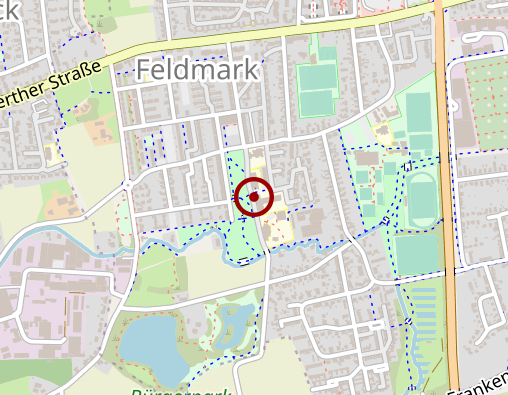 Karte: AZURIT Seniorenzentrum Bocholt I