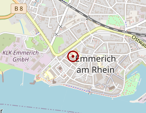 Karte: St. Willibrord-Spital Emmerich-Rees gGmbH