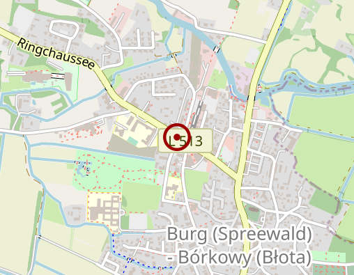 Karte: Diakonie-Tagespflege Burg