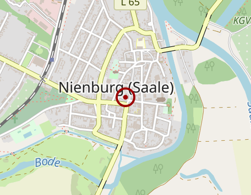 Karte: DRK Salzlandkreis gService GmbH Sozialstation Nienburg