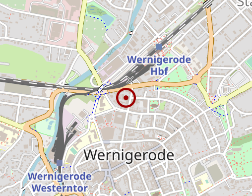 Karte: Betreuungs- und Pflegezentrum Wernigerode