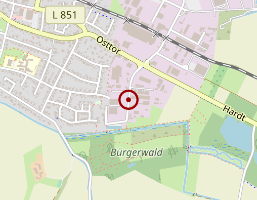 Karte: PflegeTeam Sendenhorst