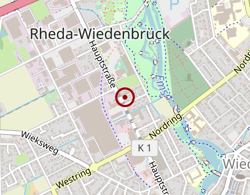 Karte: Diakoniestation Rheda-Wiedenbrück