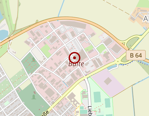 Karte: Bülte Apotheke