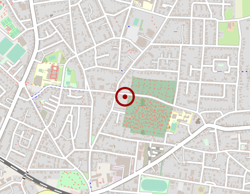 Karte: LVR-HPH-Netz Niederrhein Behindertenförderung