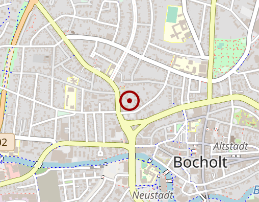 Karte: Ehe-Familien und Lebensberatung im Bistum Münster