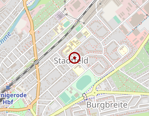 Karte: GSW Tagespflege "Stadtfeld'"