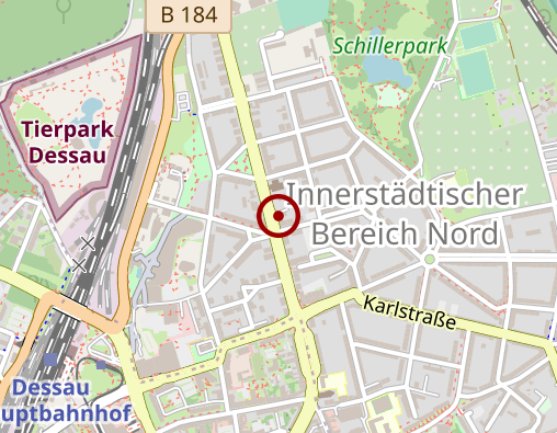 Karte: Johanniter-Unfall-Hilfe e.V. Kreisverband Dessau