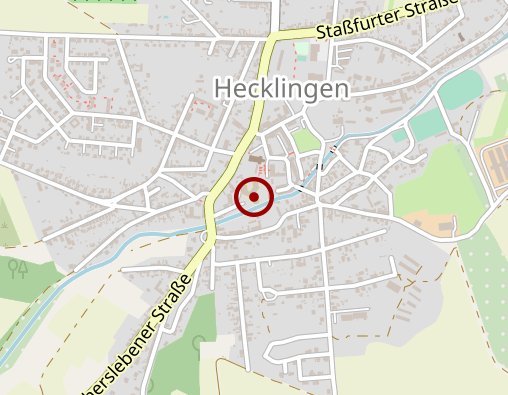 Karte: DRK KV Staßfurt-Aschersleben e.V. -Sozialstation Hecklingen-