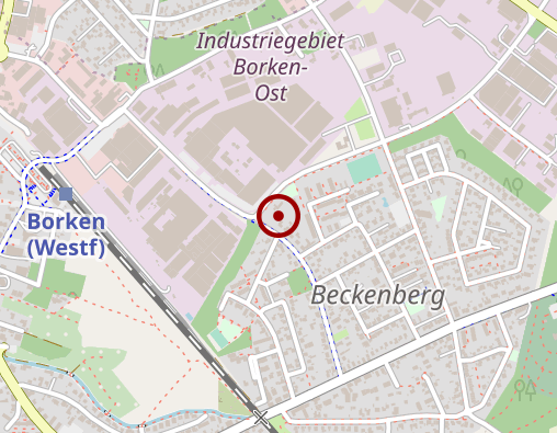 Karte: Evangelische Jugendhilfe Münsterland gGmbH, Wohngruppe